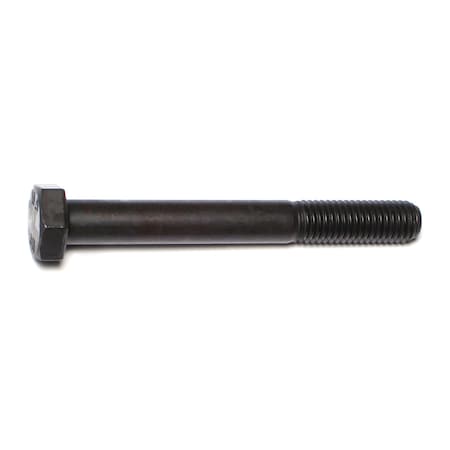 Class 10.9, M12-1.75 Hex Head Cap Screw, Plain Steel, 100 Mm L, 4 PK